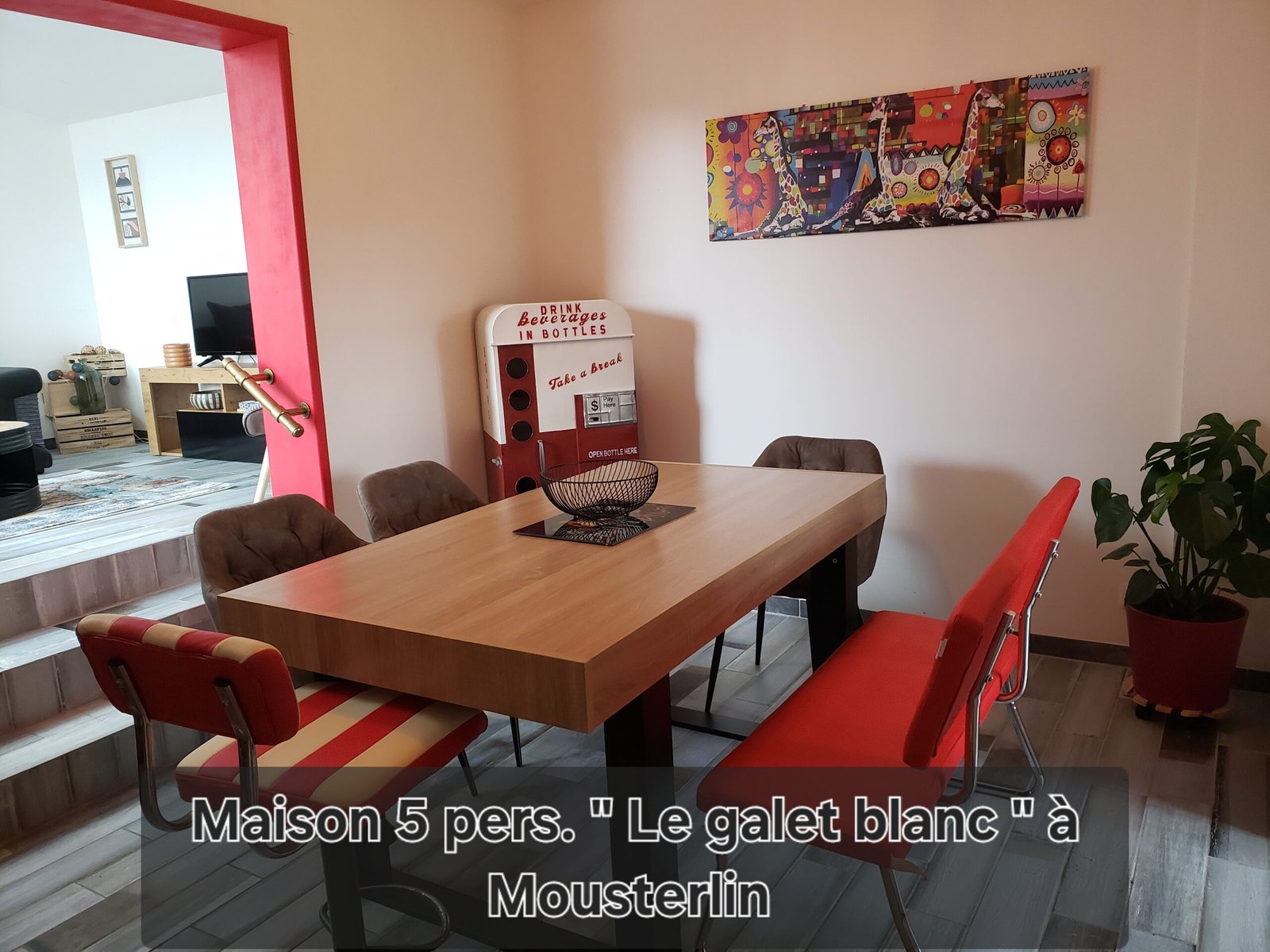 Maison 5pers. « Le Galet Blanc » à Mousterlin