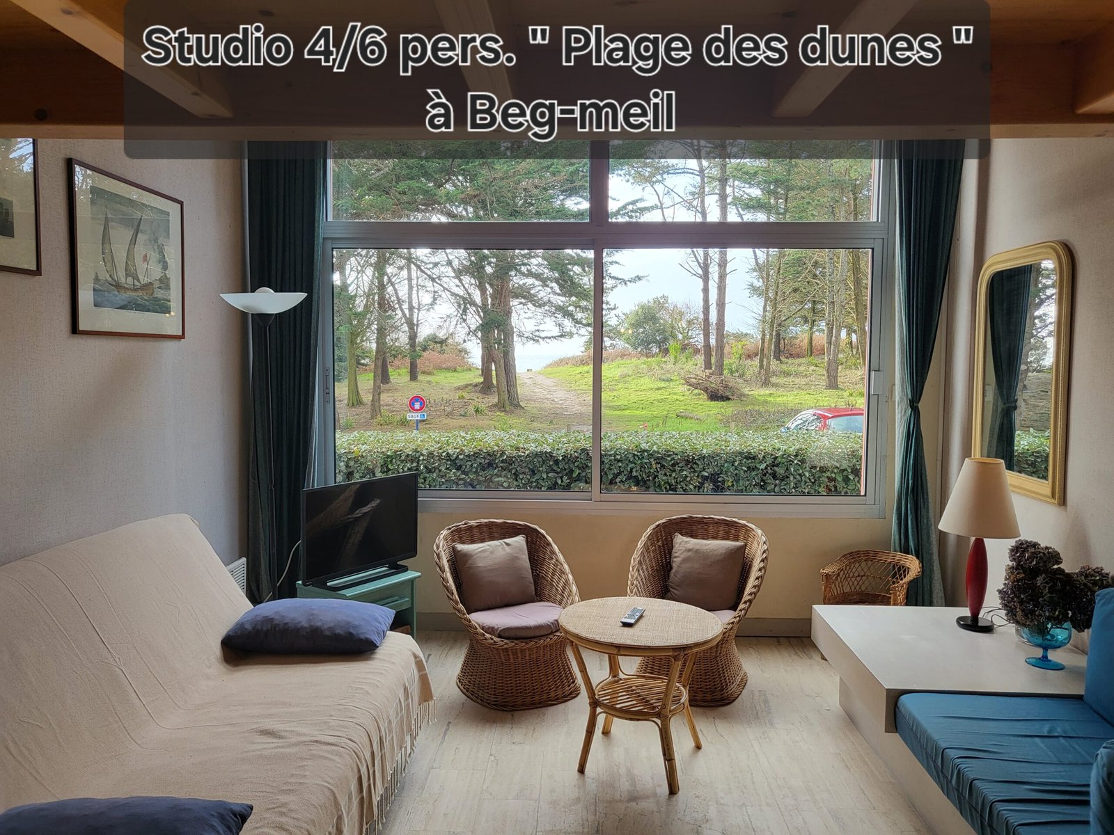 Appartement 4/6pers. « Plage des Dunes » à Beg-Meil