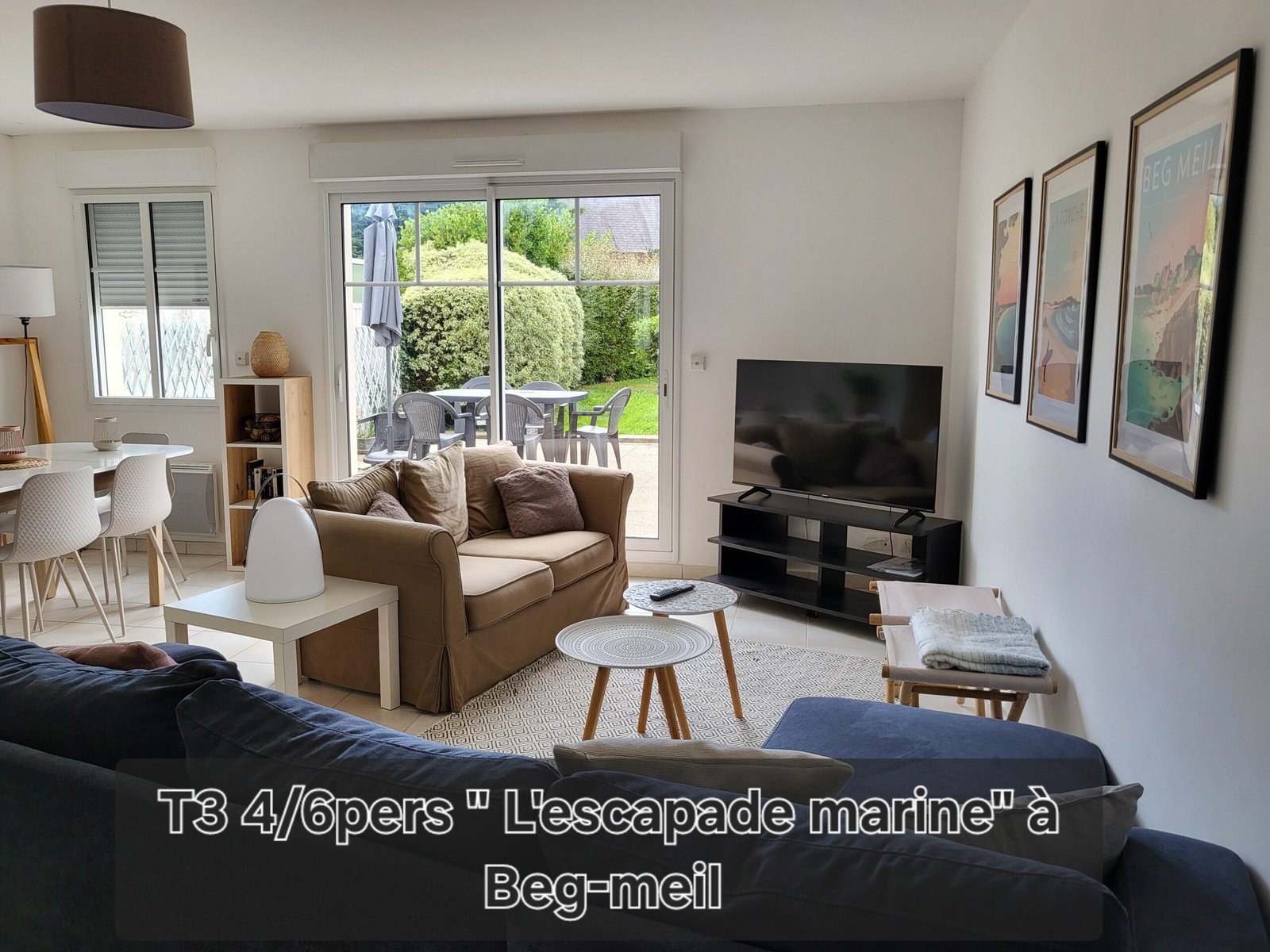 Appartement 4/6pers. « L’Escapade Marine » à Beg-Meil