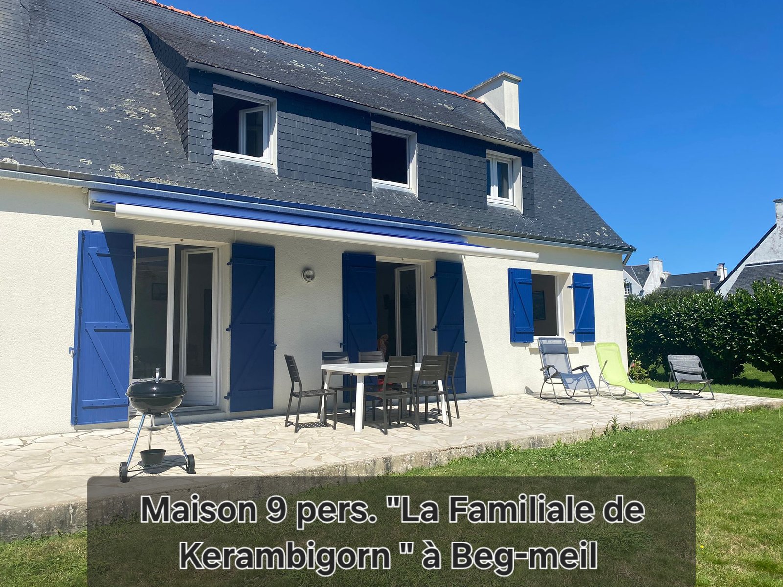 Maison 9pers. « La Familiale de Kerambigorn » à Beg-Meil