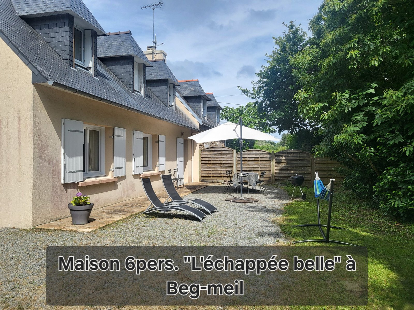 Maison 6pers. « L’Echappée Belle » à Beg-Meil