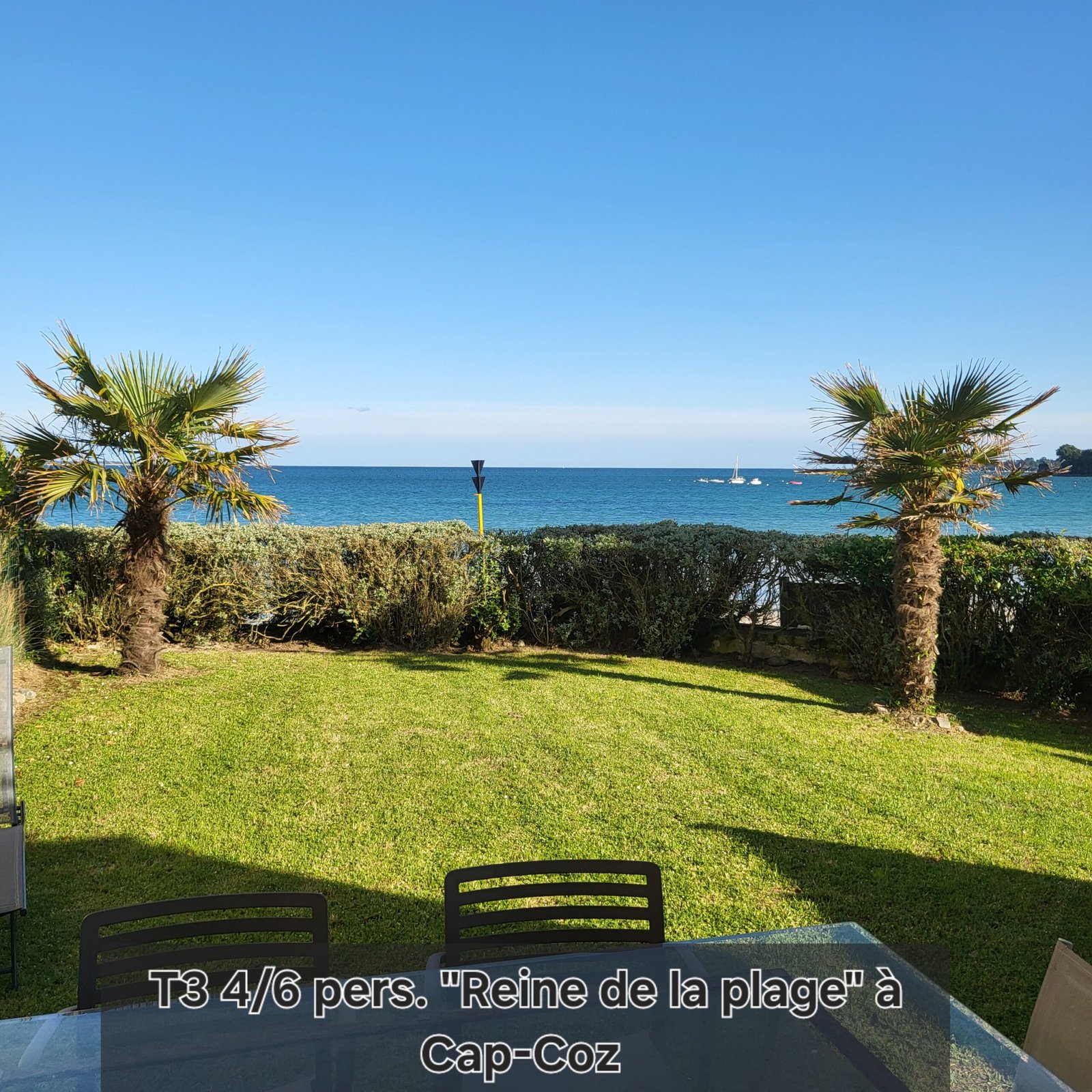 T3 4/6pers. « Reine de la Plage » à Cap-Coz