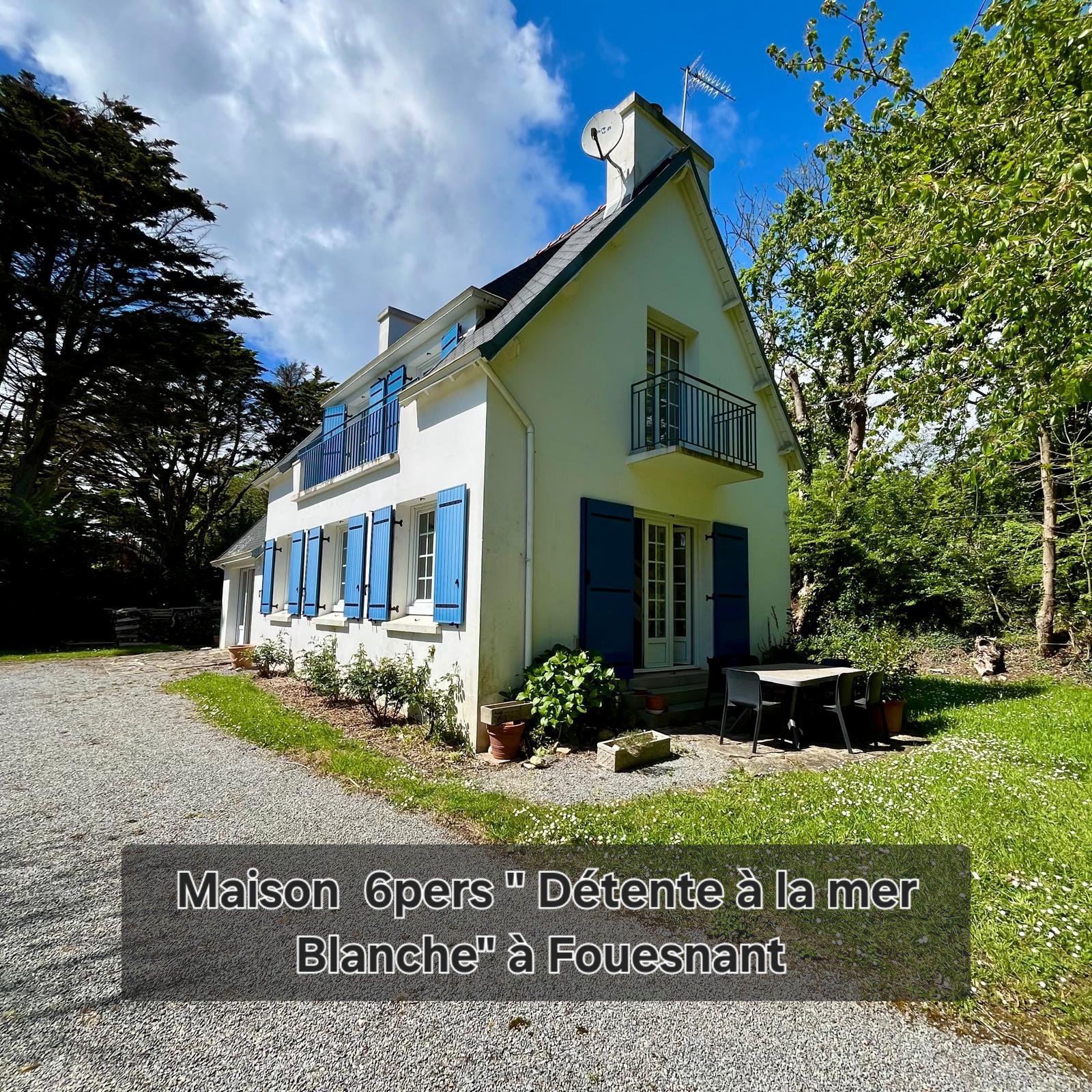 Maison 6pers. « Détente à la mer Blanche » à Fouesnant