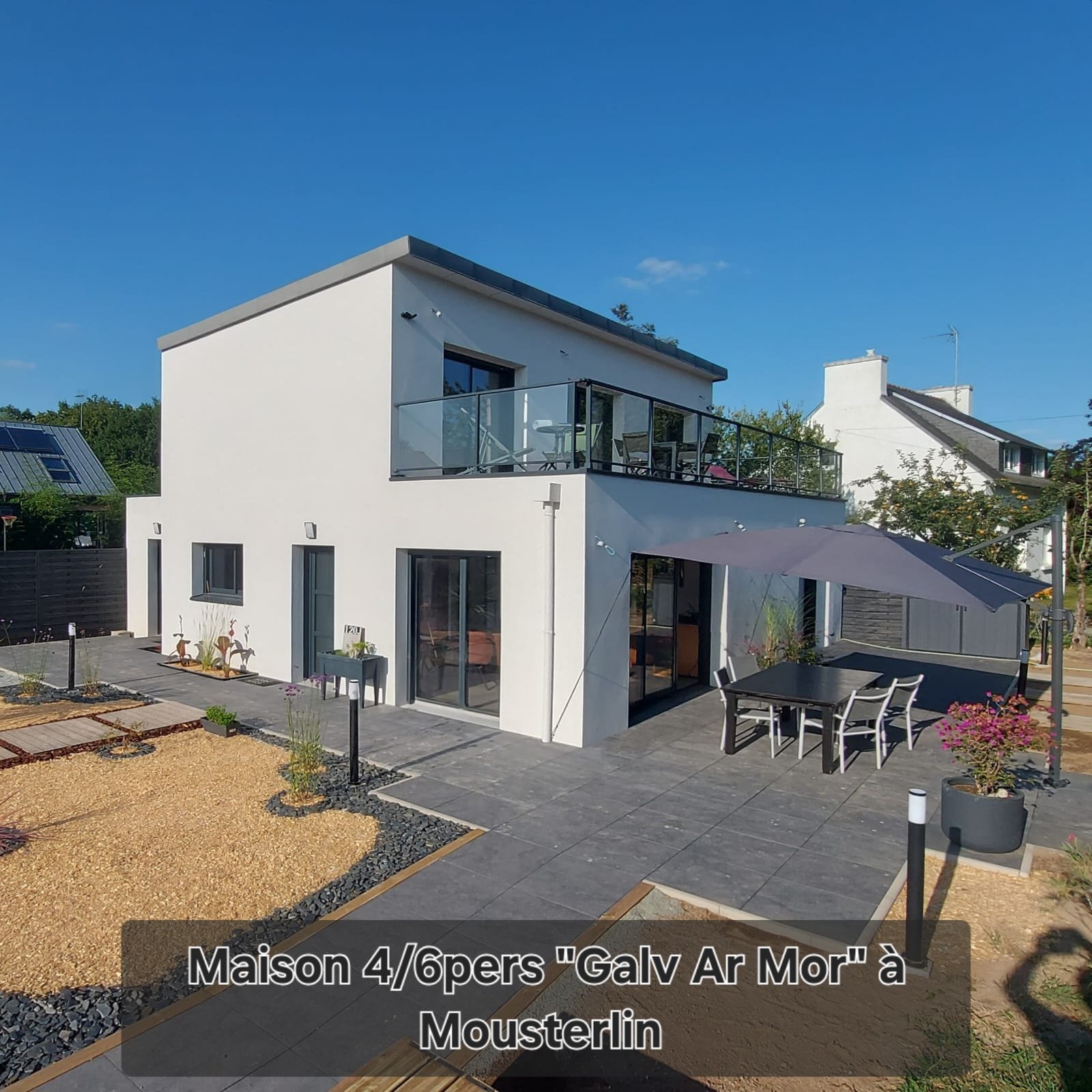 Maison 4/6pers. « Galv Ar Mor » à Mousterlin