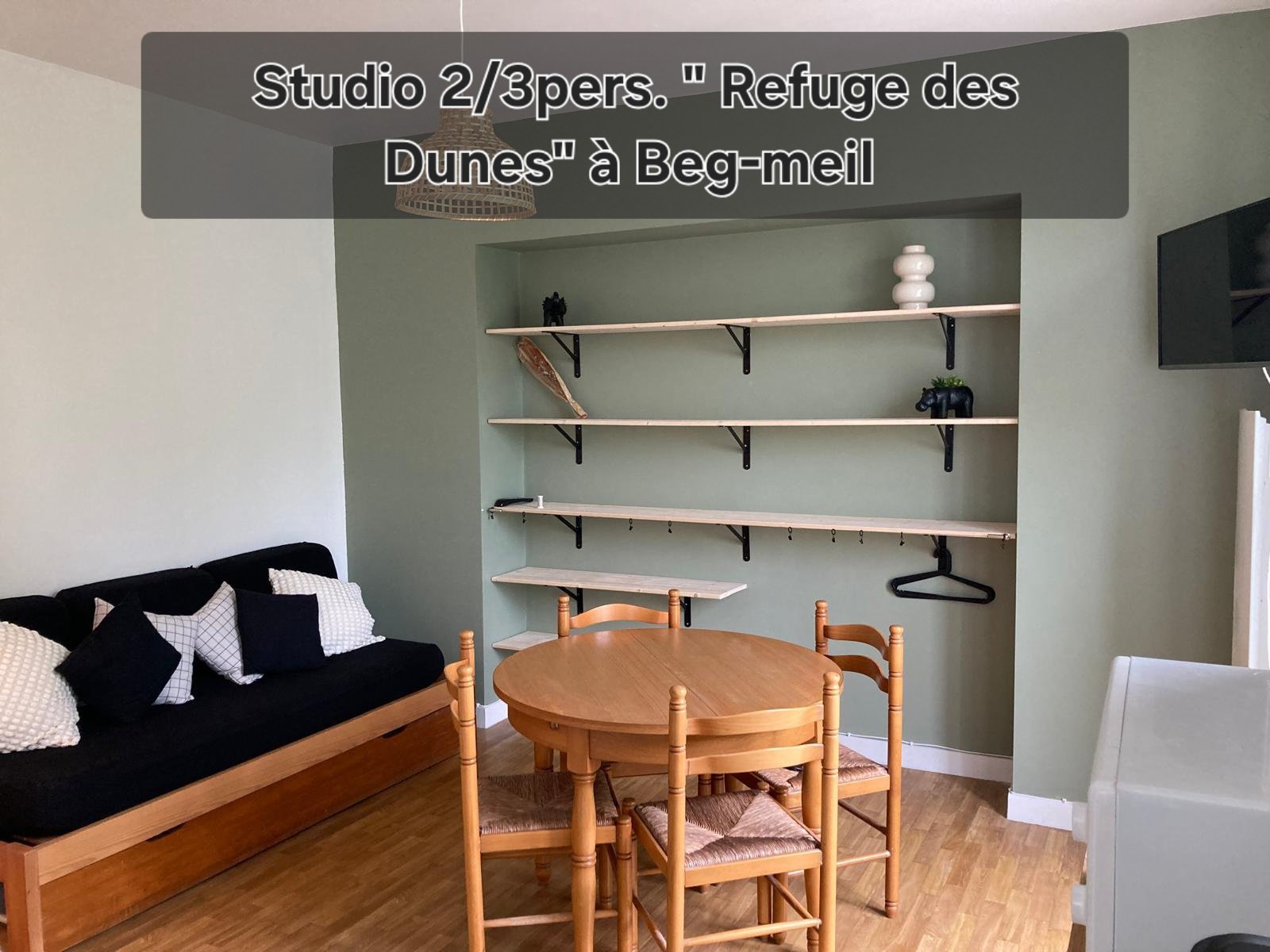 Appartement 2/3pers. « Refuge des Dunes » à Beg-Meil
