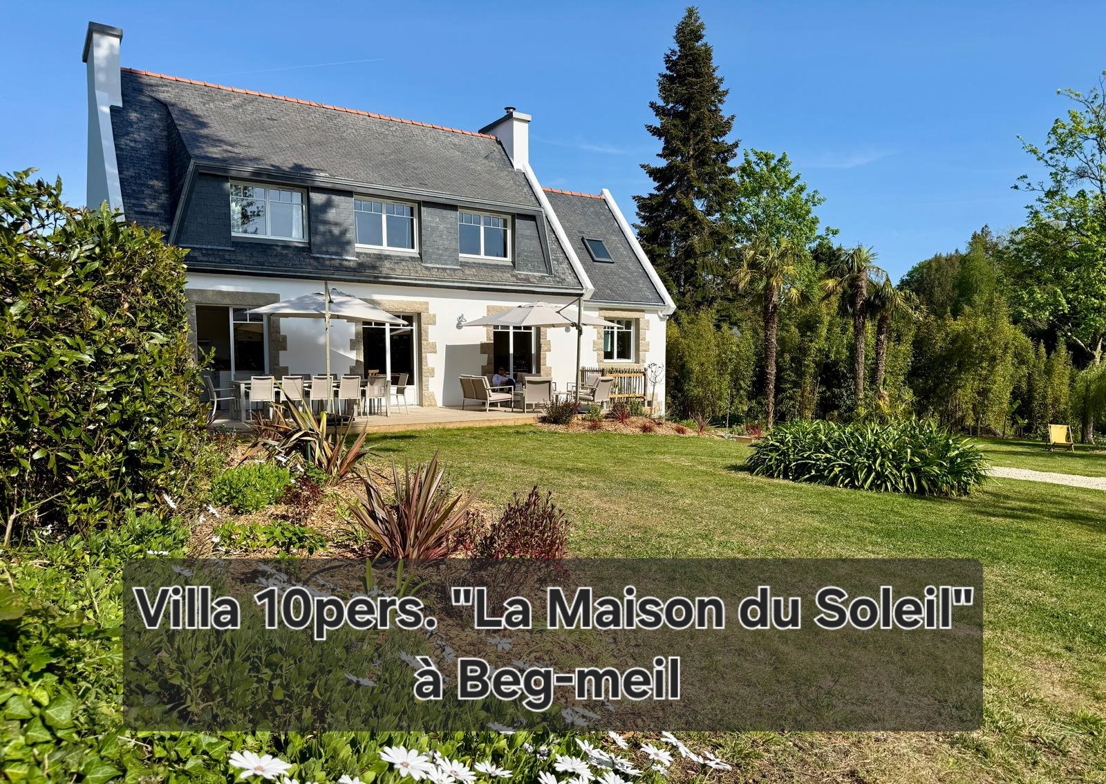Villa 10pers. « La Maison du Soleil » « Ker An Heol à Beg-Meil